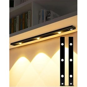 Resim CATA CT-2464 3W Bella Slim Cabinet Hareket Sensörlü Siyah Dimmerli LED Dolap Lambası Şık ve Pratik Tasarım 