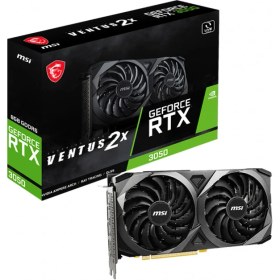 Resim MSI Geforce Rtx 3050 Ventus 2x 8gb Gddr6 128BIT Nvıdıa Ekran Kartı 