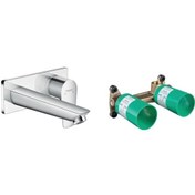 Resim Hansgrohe Talis E Ankastre Lavabo Bataryası Seti 71732000Set 