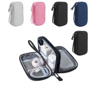 Resim Geniş Kapasiteli Taşınabilir Çok Fonksiyonlu Kablo Düzenleyici Çanta - Dayanıklı Polyester, Kompakt Tasarım, Kablolar, Şarj Aletleri ve Aksesuarlar için Çoklu Bölmeler, Seyahat ve Ev Kullanımı için İdeal, Kablo Saklama Düzenleyici, Seyahat Aksesuar Kutusu, Minimalist Tasarım, Sağlam Fermuar Kapatma, Şarj Aleti ve Kablo Kutusu, Düzenleyici Kutu, Kablo ve Şarj Aleti Kutusu, Kablo ve Şarj Aleti Düzenleyici, Kablo Düzenleyici, Şarj Aleti Koruyucu, Şarj Aleti Kutusu, Kablo Koruyucu 