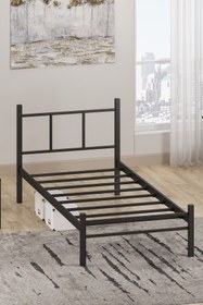 Resim Mobpazar Metal Karyola Basic Full Ortopedik Yatak 