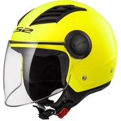 Resim LS2 Airflow Açık Kask Neon Sarı 