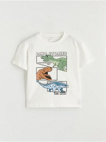 Resim LC Waikiki Elsiva Collection Siyah Erkek Çocuk Gabardin Gömlek ve Tişört 