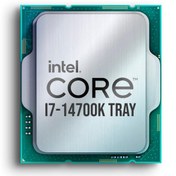 Resim INTEL i7-14700K 20 Core, 3.40Ghz, 33Mb, 253W, LGA1700, 14.Nesil, Tray, (Dahili Grafik VAR, Fan YOK) 