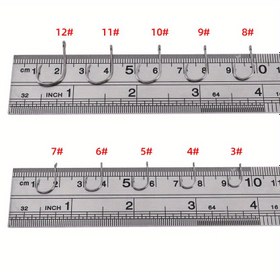 Resim 500 adet Premium Karbon Çelik Balıkçılık saç tokası Seti - Taze ve Tuzlu Su Balıkçılığı için 10 Boyutta Keskin, saç tokası saç tokası, Dayanıklı Saklama Kutusu Dahil, Balıkçılar için Mükemmel 