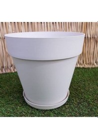 Resim Yalı Saksı 46Lt Beyaz 