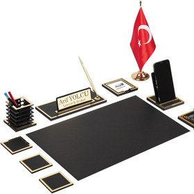 Resim Makroofis Asel Sümen Takımı 10 Parça Siyah Full Set 