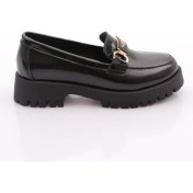 Resim DGN 2855 Kadin Tokali Kalin Taban Loafer Ayakkabi 