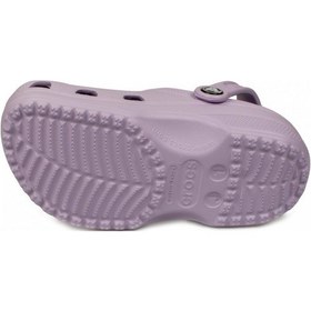 Resim Crocs 206990 K Classic Clog T Mor Çocuk Terlik Lacivert 