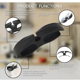 Resim Mcreative Kablo Düzenleyici Çok Amaçlı Organizer Airfryer Kablo Sarma Aparatı Yapışkanlı Kablo Sabitleyici (2 Adet) 