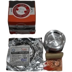 Resim Vespa 3v Piston Sam 1.00 53 Mm 14 P Hindistan 
