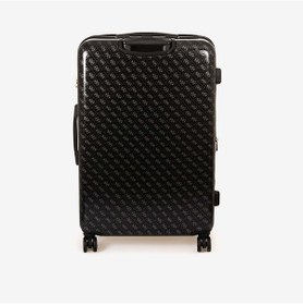 Resim Guess Unisex Koyu Siyah Valiz Twe83899880 Coal Çok Renkli 