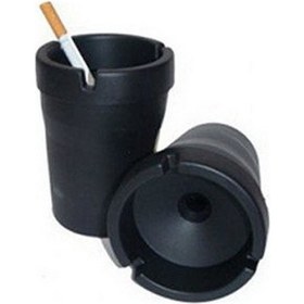 Resim Dreamcar Dumansız Kova Küllük Siyah Bardaklık Monteli 0703001 