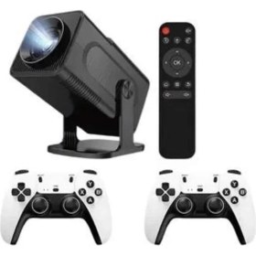 Resim Feifei Retro Video Oyunu Konsolu Android Tv El Oyun Konsolu Wıfı Taşınabilir Projeksiyon - FEİ4706-544 