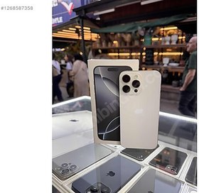 Resim Apple iPhone 16 Pro Max İkinci El YD | 256 GB | Beyaz 