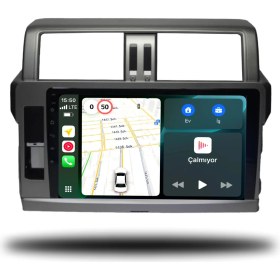 Resim Martechno Toyota Prado 2011-2016 Uyumlu Android Multimedya 6gb Ram 128GB Hafıza 