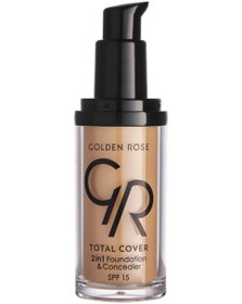 Resim GOLDEN ROSE TOTAL COVER 2İN1 FONDÖTEN&KAPATICI 12 