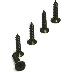 Resim Klips, Menteşe, Ayak Vidası 2,2x7,5mm Çelik - Siyah 100 Adet 