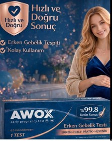 Resim Hızlı Ve Güvenilir Gebelik Test Kiti 