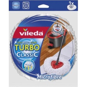 Resim Vileda Turbo Yedek Paspas Mop x 4 Adet 