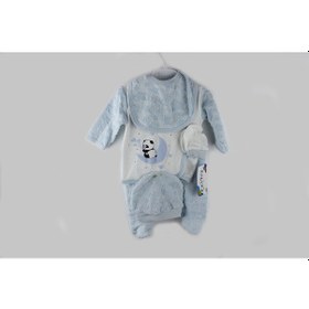 Resim Kabartma Yıldızlı Soft 5'li Set Bebe Mavisi 