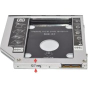 Resim Platoon Sata 12.7 Mm Ssd Harddisk Kutusu Kızak 