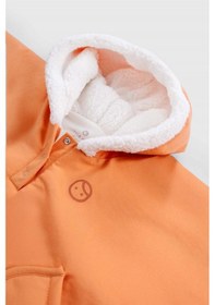 Resim Su Geçirmez Bebek Panço Turuncu Yağmurluk Turuncu 