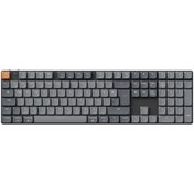Resim Keychron K5M-H1-TR Max %100 RGB Kırmızı Switch Kablosuz Mekanik Karbon Klavye 