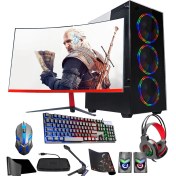 Resim Ramtech Fullforce FF86 I5 6500 16GB Ram 256GB SSD 1tb HDD 4gb GTX1050Tİ 23,6" Oyuncu Masaüstü Bilgisayar 