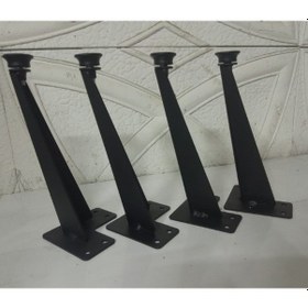 Resim 4 Adet Dekoratif Metal Tv Ünitesi-sehpa-mobilya Ayağı 
