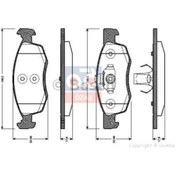 Resim Bosch Fren Balatası Ön 150.2Mm Logan Mcv 07 