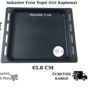 Resim Candy Hoover Uyumlu Ankastre Fırın Tepsi Gri Yapışmaz Kaplama Özel Tepsi - 418694707 