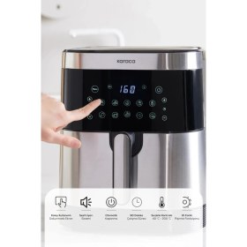 Resim 9l Akıllı Ekran Geniş Hazne 10 Pişirme Modu, Inox, 8 Kişilik 