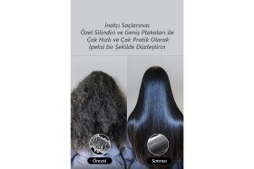 Resim ShiboWavy Silindirli Saç Düzleştirici Extra Geniş Yüzeyli Seramik Malzeme ile 230°C Isı Ayarı ve Hızlı Isınma 