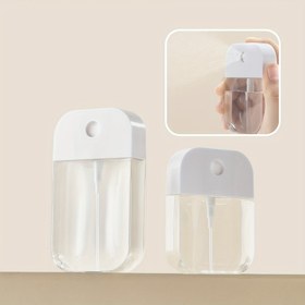 Resim Yuemeimoment 1 Adet Şeffaf Kart Tarzı Sprey Şişesi, Parfüm, Nemlendirici & El Dezenfektanı İçin Doldurulabilir Plastik Atomizer - BPA İçermez, Koku İçermez, Taşınabilir Tasarım, Sivrisinek Kovucu, 38ml/50ml 