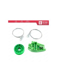 Resim BMW 3 E90 E91 2004-2012 4/5 Kapı İçin Arka Sol Cam Kriko Seti 