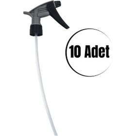 Resim Kimyasal Dayanıklı Fısfıs Sprey Başlığı- Gri Sprey Başlık 10 Adet 