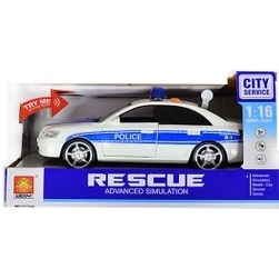 Resim Erkol Oyuncak Wy560A C Servis Aracı - Polis - Taxi - Işık + Ses - City Service +3 Yaş 