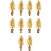 Resim Cata 10 Adet 4 Watt Rustik Led Ampul Ct 4280 