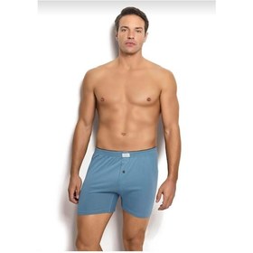 Resim Jiber 127 Erkek Havlu Kemer Penye Boxer 6 Adet İndigo 
