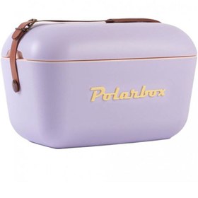 Resim Polarbox Portatif Soğutucu Termos Çanta Lilac – Yellow Classic 12L 