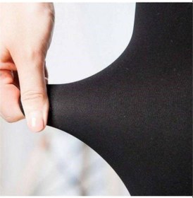 Resim Momslab Peluşlu Kışlık Termal Tayt Içlik Siyah Kadın Peluş Tayt Içi Polar Termal Kadın Taytı %95 Polyester SiYAH 