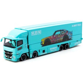 Resim NW NessiWorld Nessiworld Tarmac Works 1/64 Mitsubishi Fuso Super Great LB-TRUCKS 
