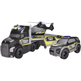 Resim Dickie Özel Kuvvetler Tırı Helikopter ve Araç Seti 70cm 