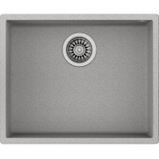 Resim Teka SQUARE 50.40 TG STONE GREY Tezgahaltı Granit Eviye Gri 50 cm 115230021 