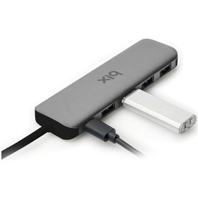 Resim Bix Type-C Pd 4 Portlu Usb 3.0 Dönüştürücü Hub 