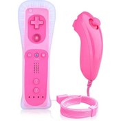 Resim Skycity Wii Oyun Konsolu İçin Pembe Sağ-sol Kumanda Seti Silikon Kılıf Ve Eldiven İçerir - Kaliteli, Hafif Ve Dayanıklı 