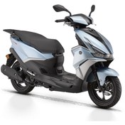 Resim RKS Des125 Motosiklet Mavi-gri-gümüş 