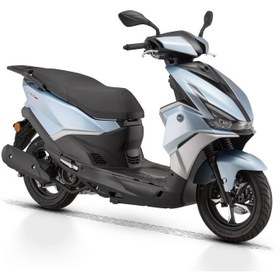 Resim RKS Des125 Motosiklet Mavi-gri-gümüş 
