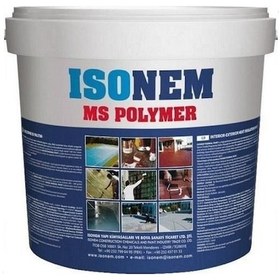Resim İsonem Ms Polymer %300 Elastik Su Yalıtım Boyası 5 KG Beyaz 